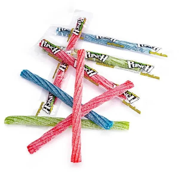 Sour Punch Twists - Wrapped: 180-Piece Tub 2 Sour Punch Twists - Wrapped: 180-Piece Tub - Image 2