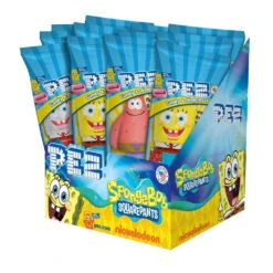 SpongeBob SquarePants PEZ Candy Packs: 12-Piece Display -Candy Shop spongebob squarepants pez candy packs 12 piece display candy warehouse 3