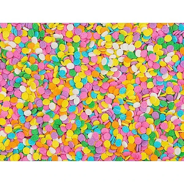 Sprinkle King Tiny Candy Sequins: 1LB Jar 1 Sprinkle King Tiny Candy Sequins: 1LB Jar
