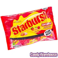 Starburst Fruit Chews Candy Fun Size Packs - Original: 30-Piece Bag -Candy Shop starburst fruit chews candy fun size packs original 30 piece bag candy warehouse 3 f9c24fa1 ca6f 46d3 9bd4 df14e7249e98