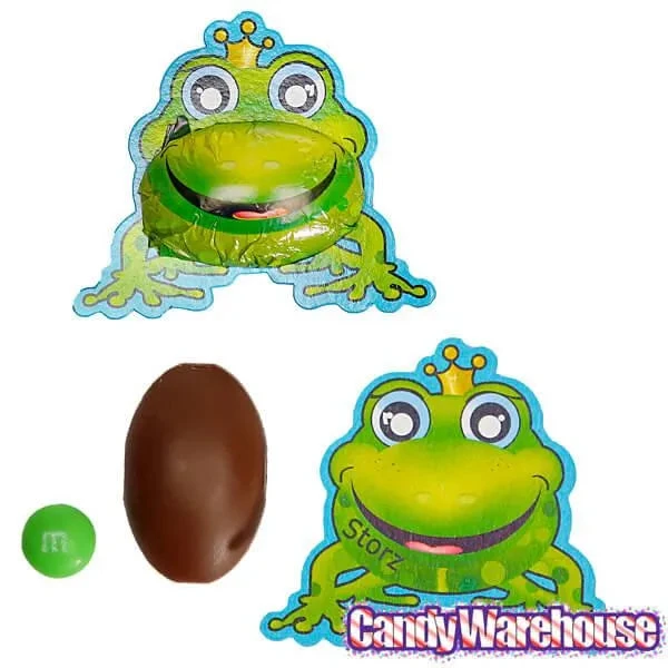 Storz Foiled Chocolate Frogs: 75-Piece Box 2 Storz Foiled Chocolate Frogs: 75-Piece Box - Image 2