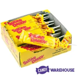 Sugar Daddy Caramel Pops - Large: 24-Piece Box -Candy Shop sugar daddy caramel pops large 24 piece box candy warehouse 3 0200c15c 6be4 4855 b674 d708e09bef32