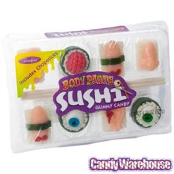 Sushi Body Parts Gummy Candy: 8-Piece Pack 5 Sushi Body Parts Gummy Candy: 8-Piece Pack -Candy Shop sushi body parts gummy candy 8 piece pack candy warehouse 3