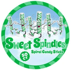 Sweet Spindles Mini Hard Candy Sticks - Lime: 50-Piece Jar 7 Sweet Spindles Mini Hard Candy Sticks - Lime: 50-Piece Jar -Candy Shop sweet spindles mini hard candy sticks lime 50 piece jar candy warehouse 4
