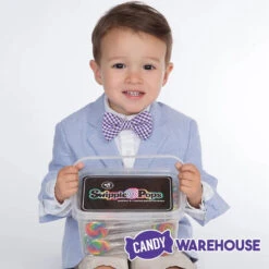 Swipple Pops Petite Swirl Ripple Lollipops - Rainbow Cherry: 60-Piece Tub -Candy Shop swipple pops petite swirl ripple lollipops rainbow cherry 60 piece tub candy warehouse 5