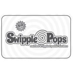 Swipple Pops Petite Swirl Ripple Lollipops - White Pineapple: 60-Piece Tub -Candy Shop swipple pops petite swirl ripple lollipops white pineapple 60 piece tub candy warehouse 3