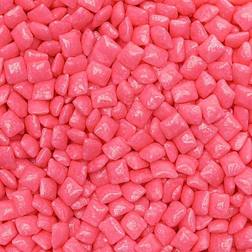 Tiny Chicle Squares Chewing Gum - Pink: 1.5LB Jar 1 Tiny Chicle Squares Chewing Gum - Pink: 1.5LB Jar