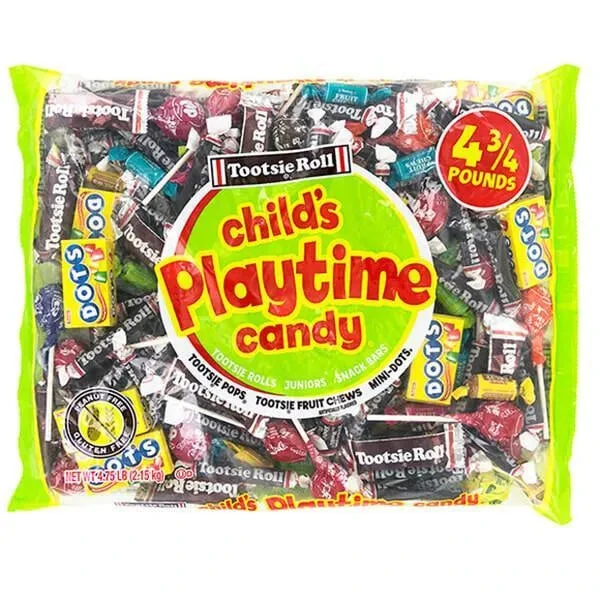 Tootsie Child's Play Bulk Candy Assortment: 4.75LB Bag 2 Tootsie Child's Play Bulk Candy Assortment: 4.75LB Bag - Image 2