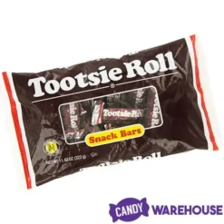 Tootsie Roll Snack Size Candy Bars: 20-Piece Bag -Candy Shop tootsie roll snack size candy bars 20 piece bag candy warehouse 3