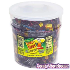 Toxic Waste Sour Candy Packs: 240-Piece Tub -Candy Shop toxic waste sour candy packs 240 piece tub candy warehouse 3