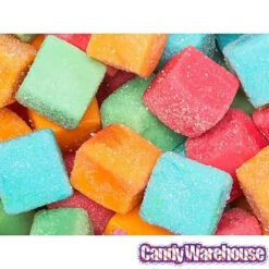 Trolli Sour Brite Blasts Gummy Juicy Exploding Candy Cubes: 3LB Box -Candy Shop trolli sour brite blasts gummy juicy exploding candy cubes 3lb box candy warehouse 5