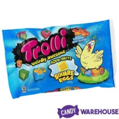 Trolli Sour Brite Square Eggs Gummy Candy: 9.5-Ounce Bag -Candy Shop trolli sour brite square eggs gummy candy 9 5 ounce bag candy warehouse 5