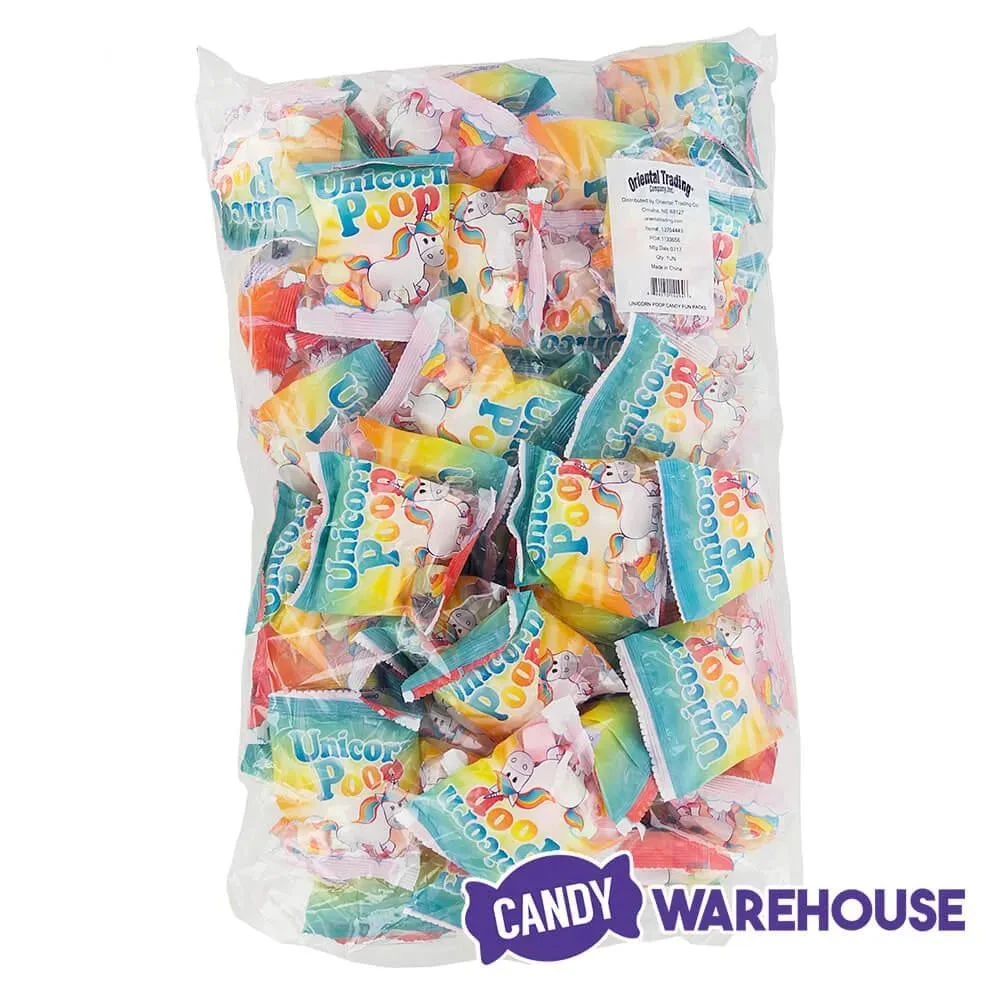 Unicorn Poop Candy Marshmallow Packs: 55-Piece Bag 4 Unicorn Poop Candy Marshmallow Packs: 55-Piece Bag - Image 4