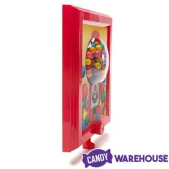 Wall Mounted Gumball Machine Dispenser Frame With Gumballs -Candy Shop wall mounted gumball machine dispenser frame with gumballs candy warehouse 3