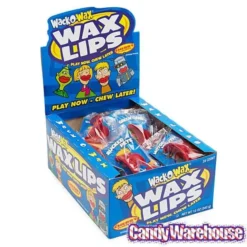 Wax Lips Candy: 24-Piece Box -Candy Shop wax lips candy 24 piece box candy warehouse 3 7f290e5d 00fa 41fe a85c 650f8c91a54f