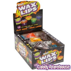 Wax Lips Halloween Candy: 24-Piece Box -Candy Shop wax lips halloween candy 24 piece box candy warehouse 3 b3704865 ddc2 48c9 a493 6db070c6edc1