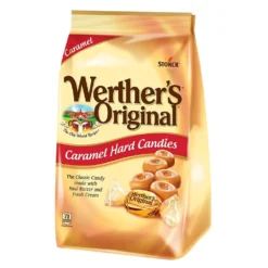 Werther's Original Caramel Hard Candy: 150-Piece Bag -Candy Shop werther s original caramel hard candy 150 piece bag candy warehouse 3