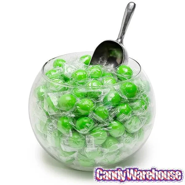 Wrapped 1-Inch Gumballs - Kiwi Green: 200-Piece Bag 2 Wrapped 1-Inch Gumballs - Kiwi Green: 200-Piece Bag - Image 2