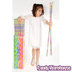Yard Stick Bubblegum: 48-Piece Box -Candy Shop yard stick bubblegum 48 piece box candy warehouse 4 6647e50a 751b 4f6c be99 c55215647186